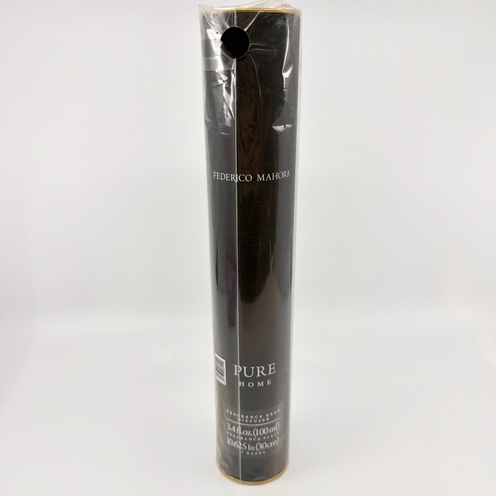 Federico Mahora Pure Home Fragrance Reed Diffuser Pure 56 Black 3.4oz New Sealed
